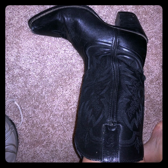 Durango black cowboy boots - Picture 1 of 5